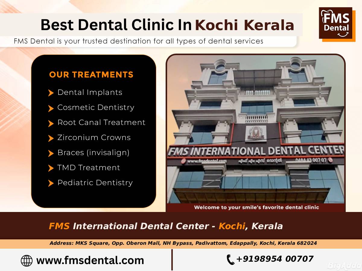 Best Dental Clinic in Kochi – Dental Implants, Braces