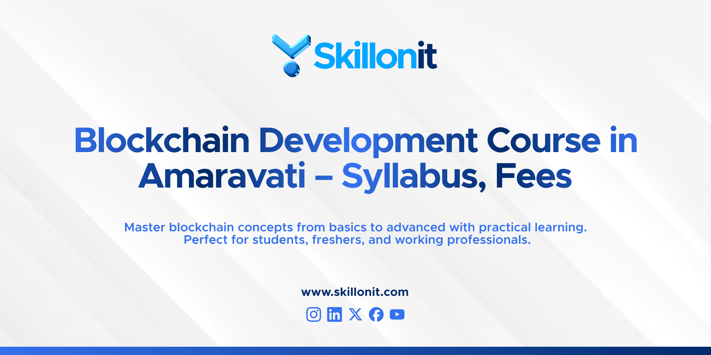 Best Blockchain Development Training in Amaravati for