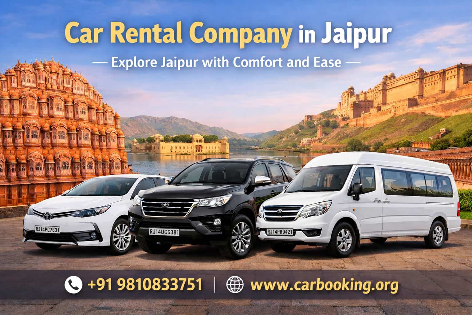 Car Rental Service in Jaipur for Easy and Comfortable