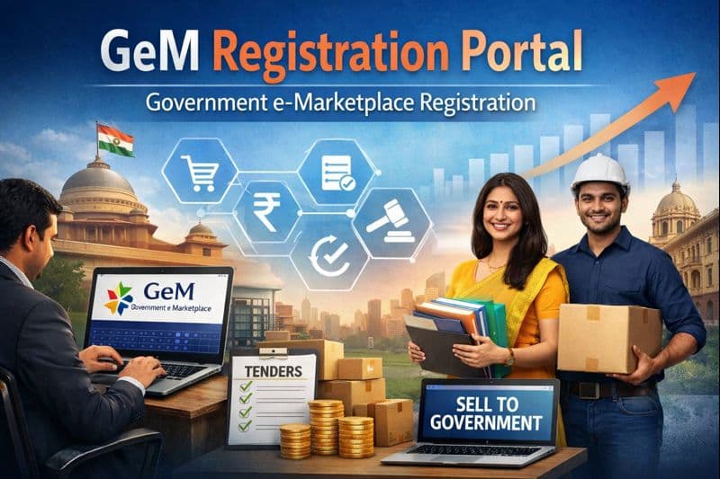 GeM Registration Portal – Sell Directly to Government