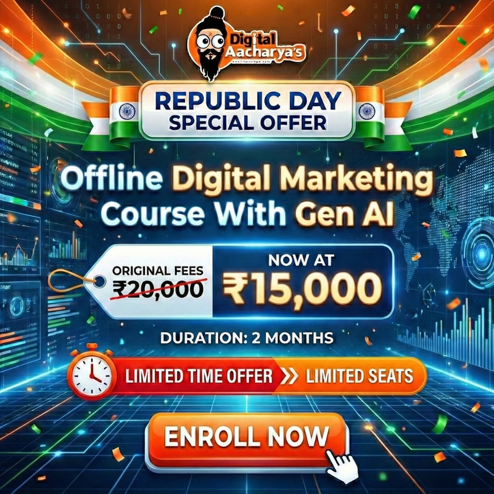 Special Republic Day Discount on Digital Marketing