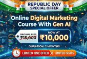 Special Republic Day Discount on Digital Marketing