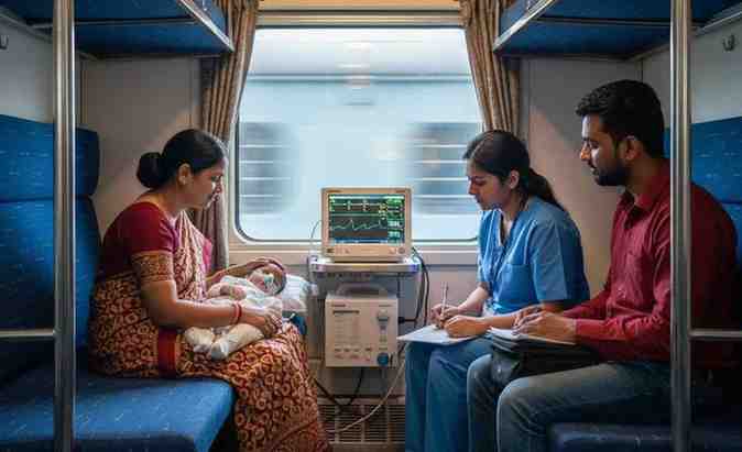 ICU Train Ambulance Service in Patna