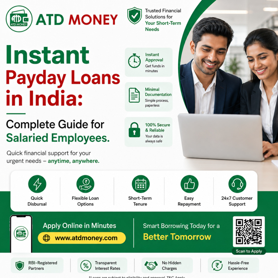 Advance Salary Loan Online – Cash Before Payday | ATD